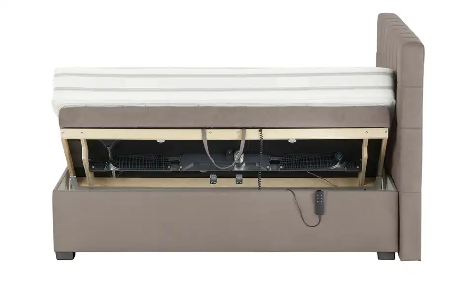 vanDoorn Motor-Boxspringbett Ohio mit Bettkasten, Funktionsansicht
