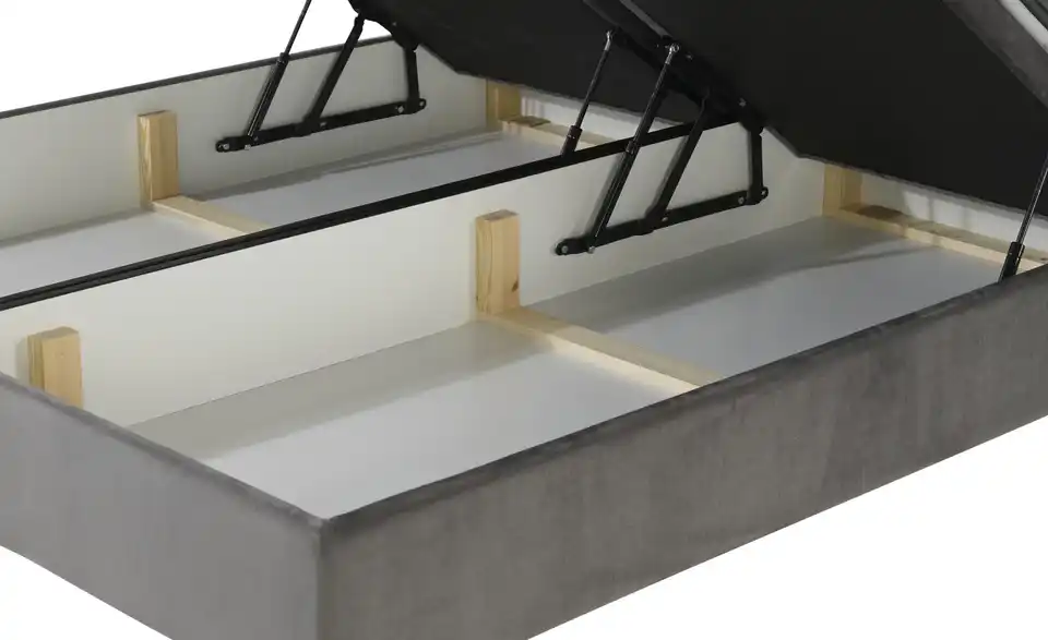 Polsterbett mit Stauraum, Detailansicht