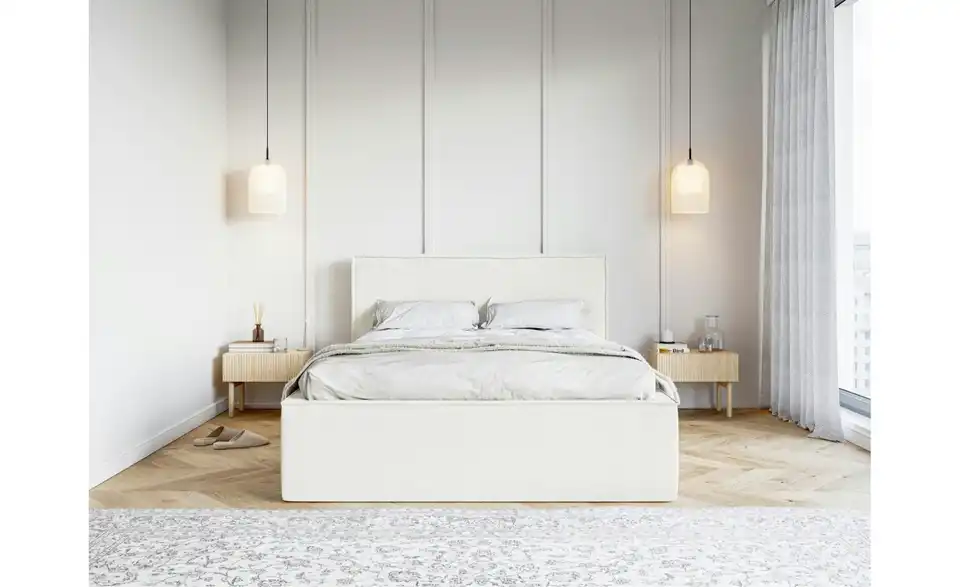 Selsey Polsterbett mit Bettkasten, in Wohnsituation