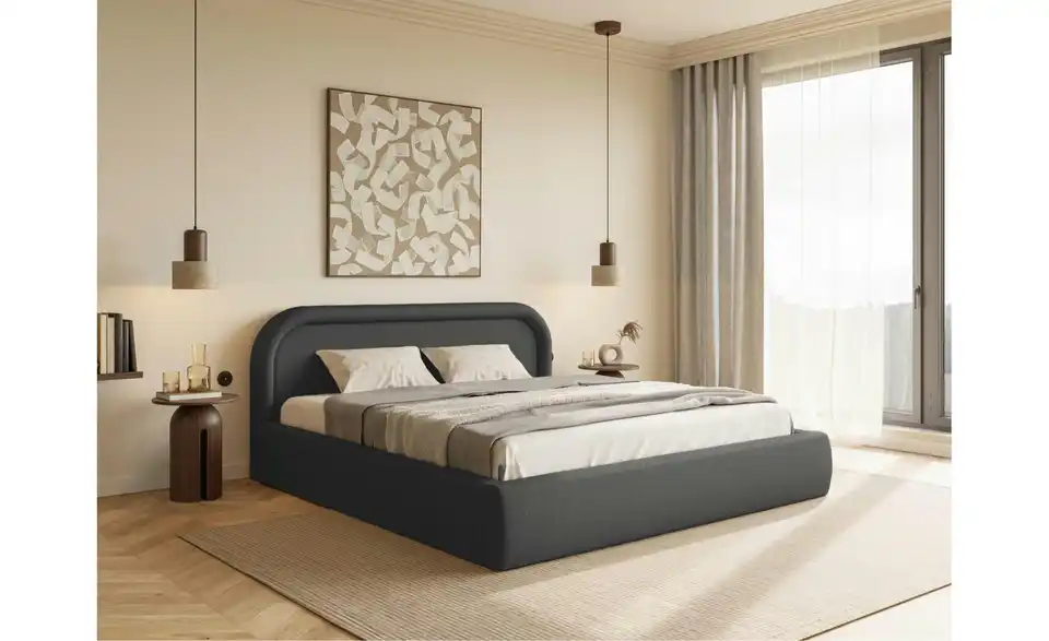 Selsey Polsterbett mit Bettkasten, in Wohnsituation