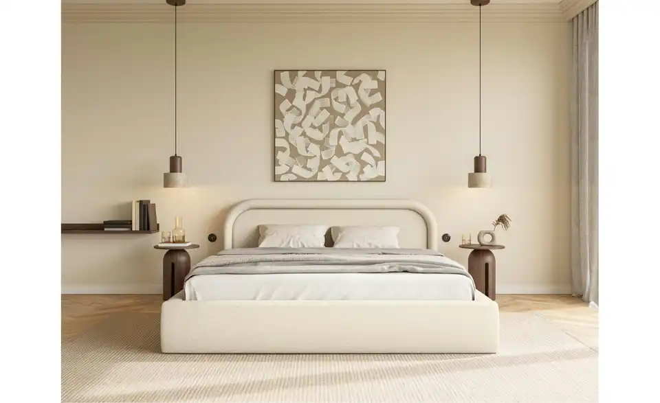 Selsey Polsterbett mit Bettkasten, in Wohnsituation