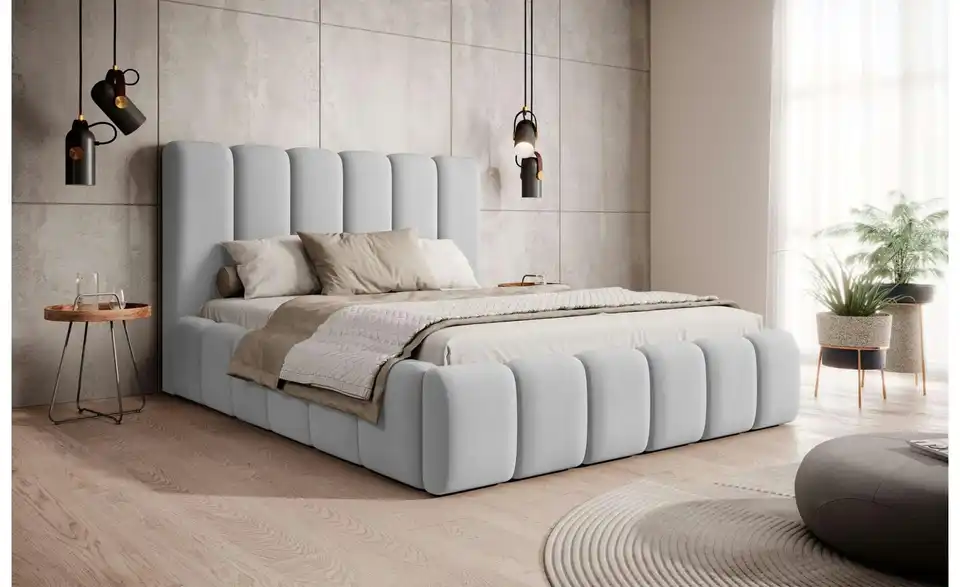 Selsey Polsterbett mit Bettkasten, in Wohnsituation