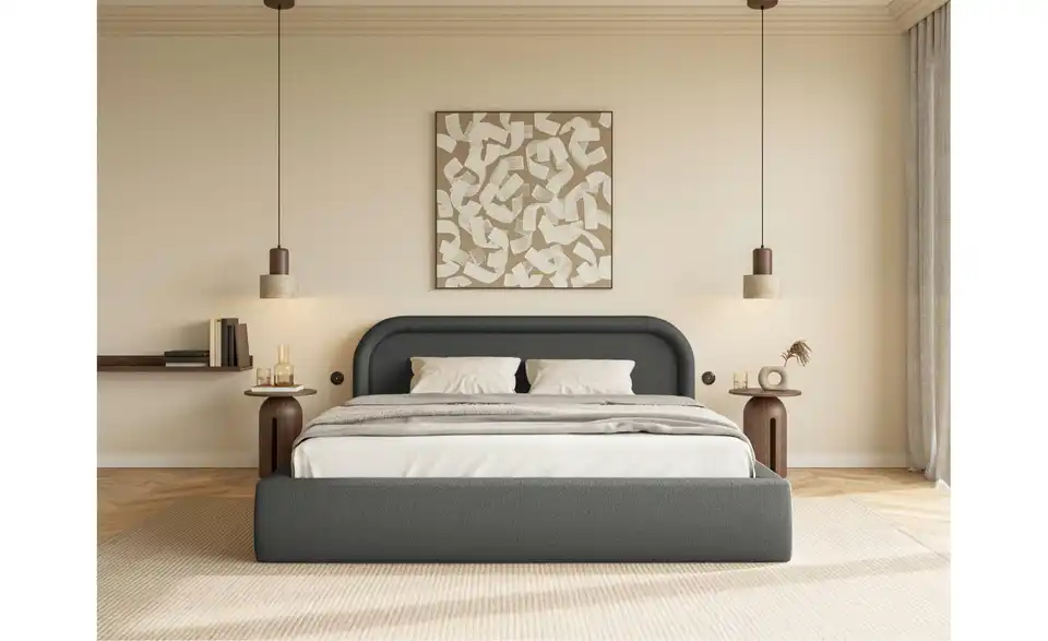 Selsey Polsterbett mit Bettkasten, in Wohnsituation