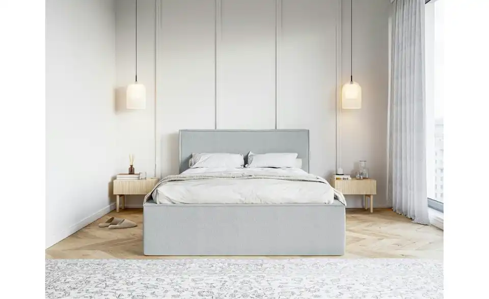 Selsey Polsterbett mit Bettkasten, in Wohnsituation