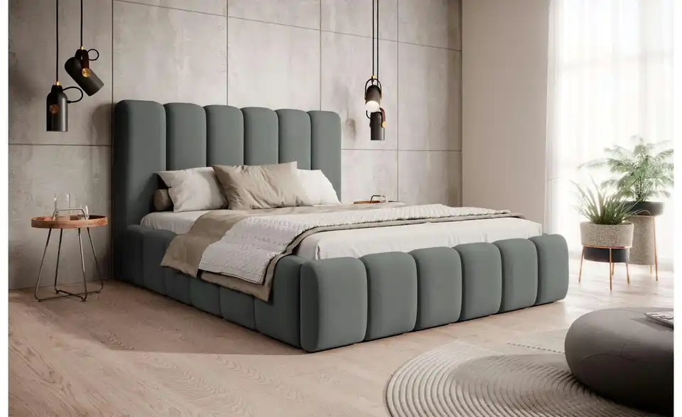 Selsey Polsterbett mit Bettkasten, in Wohnsituation