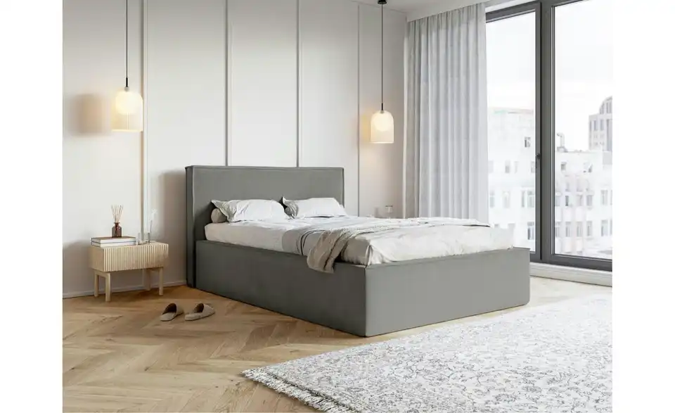 Selsey Polsterbett mit Bettkasten, in Wohnsituation