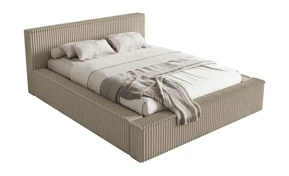 Selsey Polsterbett BK 180x200 D.beige mit Bettkasten, Ergänzung