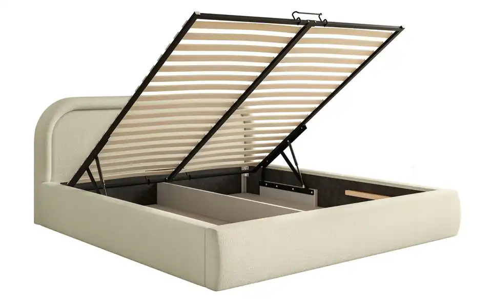 Selsey Polsterbett mit Bettkasten, Funktionsansicht