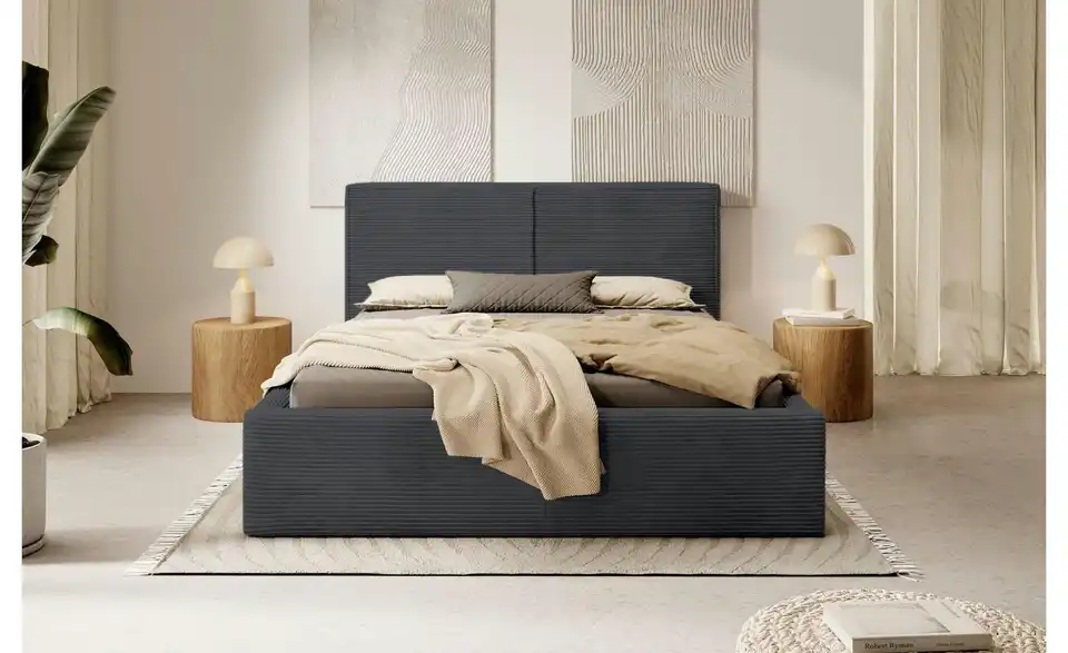 Selsey Polsterbett mit Bettkasten, in Wohnsituation