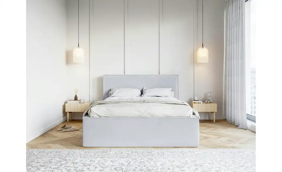 Selsey Polsterbett mit Bettkasten, in Wohnsituation