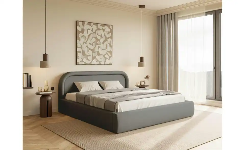 Selsey Polsterbett mit Bettkasten, in Wohnsituation