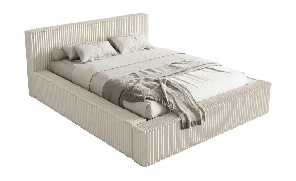 Selsey Polsterbett BK 180x200 Creme mit Bettkasten, Ergänzung