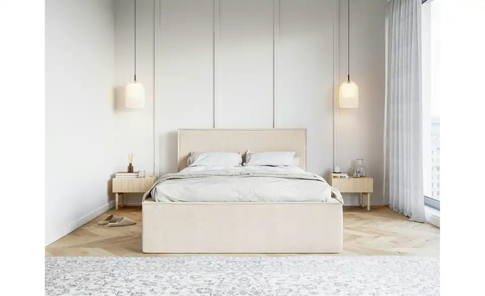 Selsey Polsterbett mit Bettkasten, in Wohnsituation