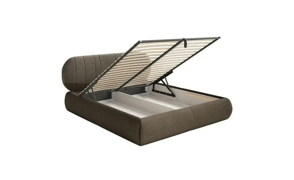 Selsey Polsterbett BK 140x200 Braun, Funktionsansicht