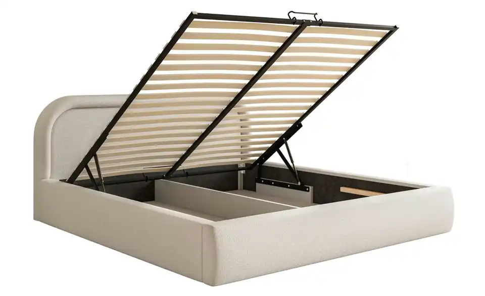 Selsey Polsterbett mit Bettkasten, Funktionsansicht