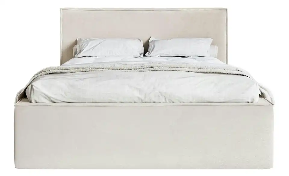 Selsey Polsterbett mit Bettkasten, Frontansicht