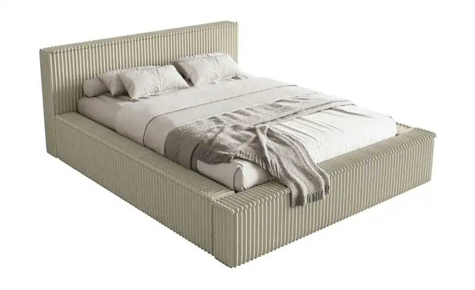 Selsey Polsterbett BK 180x200 H.beige mit Bettkasten, Ergänzung