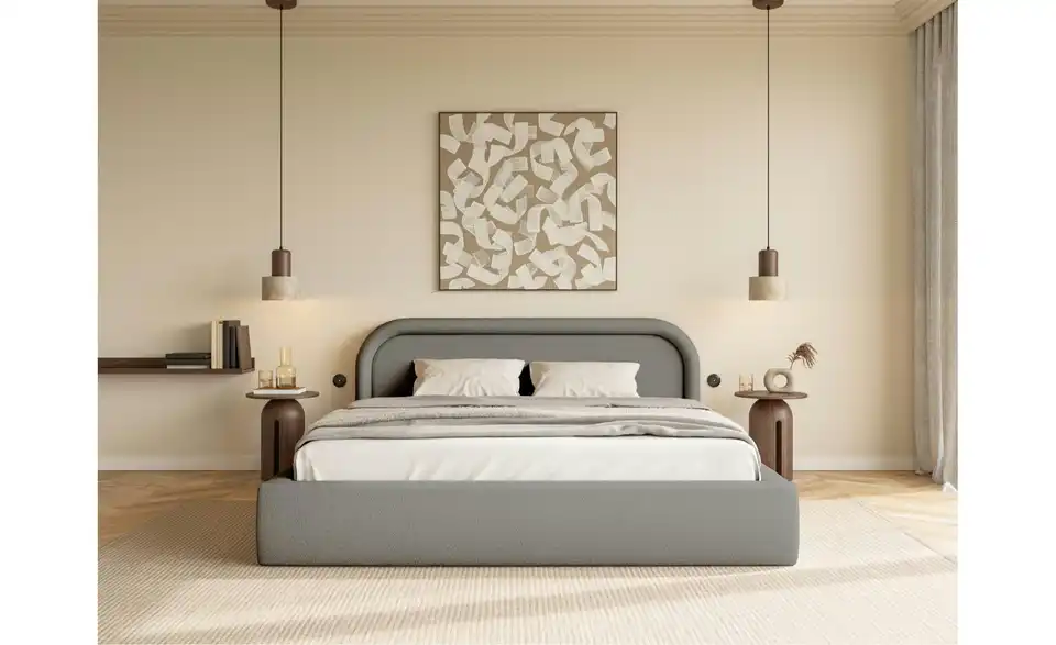 Selsey Polsterbett mit Bettkasten, in Wohnsituation