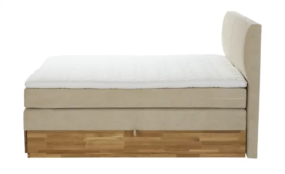 Boxspringbett inklusive Bettkasten, Profilansicht