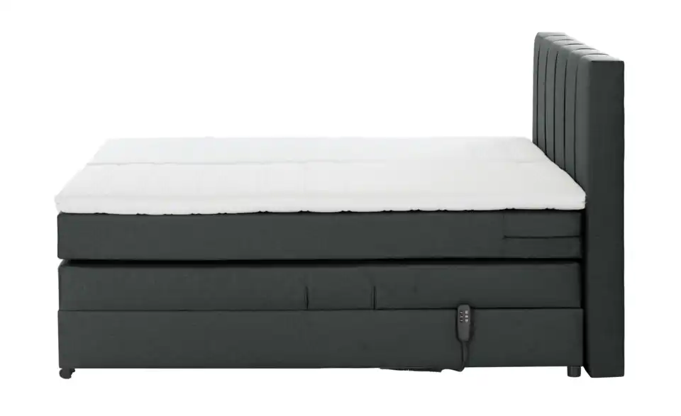 Motor-Boxspringbett, Profilansicht