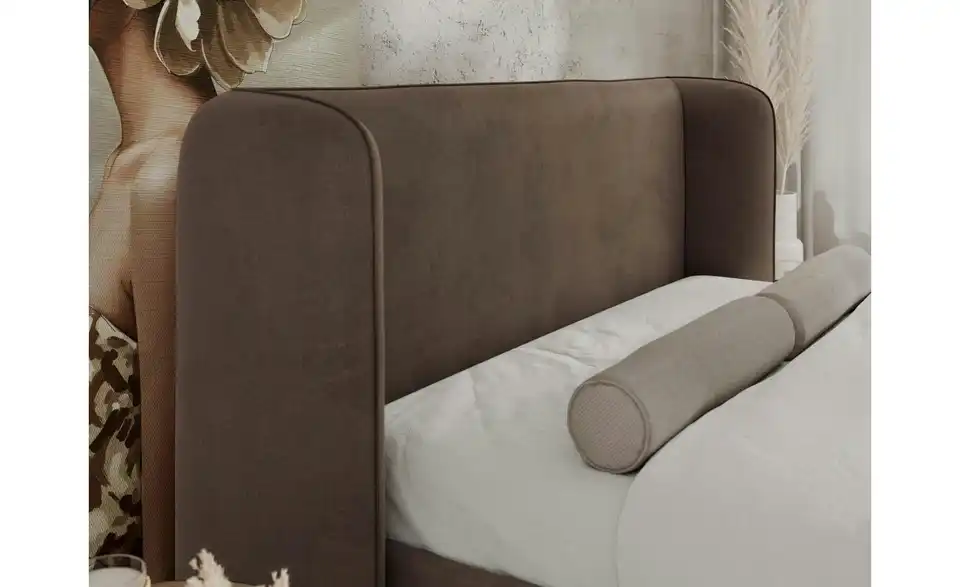Polsterbett mit Lattenrost, Detailansicht