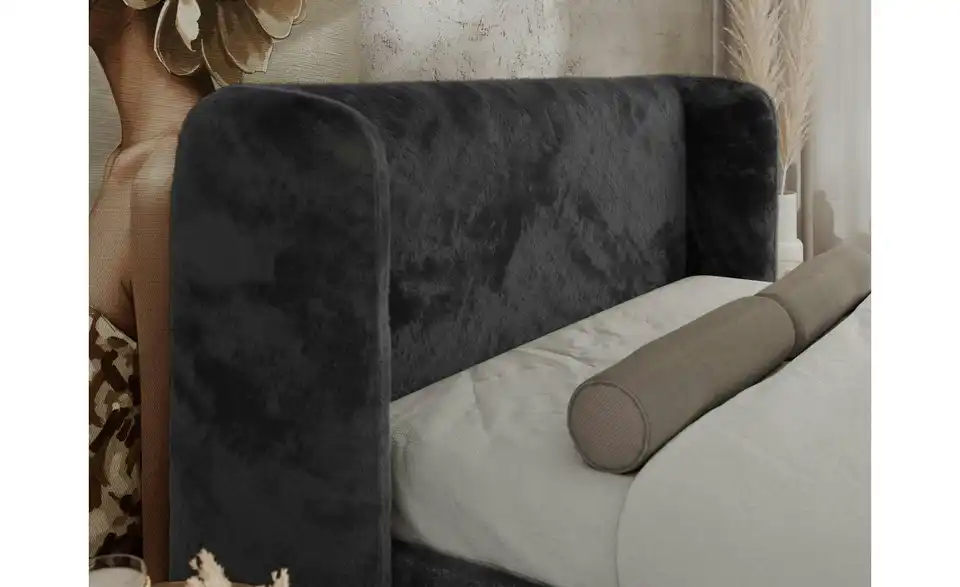 Polsterbett mit Lattenrost, Detailansicht