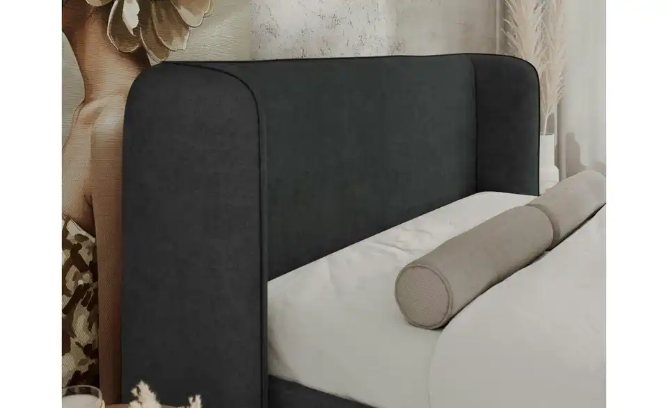 Polsterbett mit Lattenrost, Detailansicht