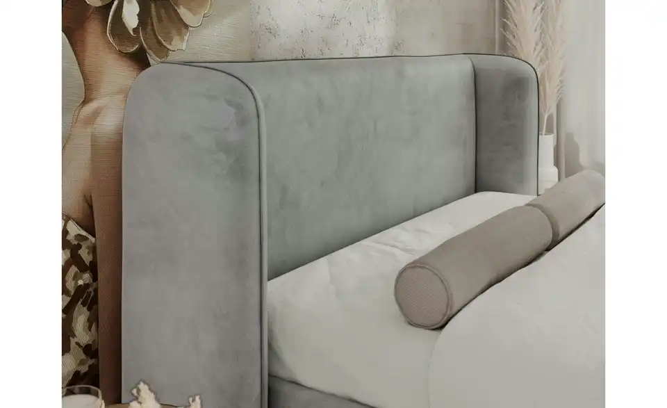 Polsterbett mit Lattenrost, Detailansicht