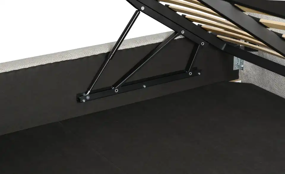 Polsterbett mit Bettgestell, Detailansicht