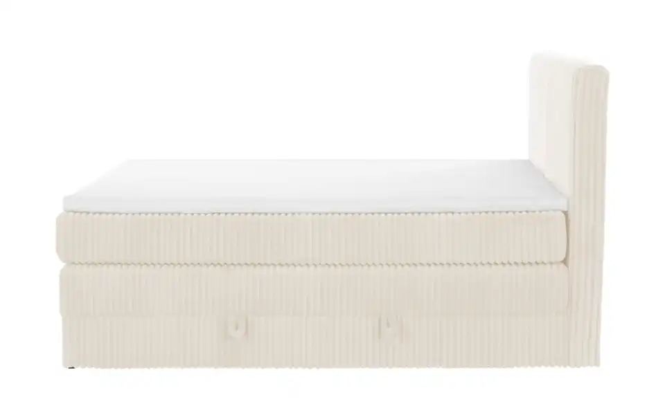 Boxspringbett mit Bettkasten, Profilansicht