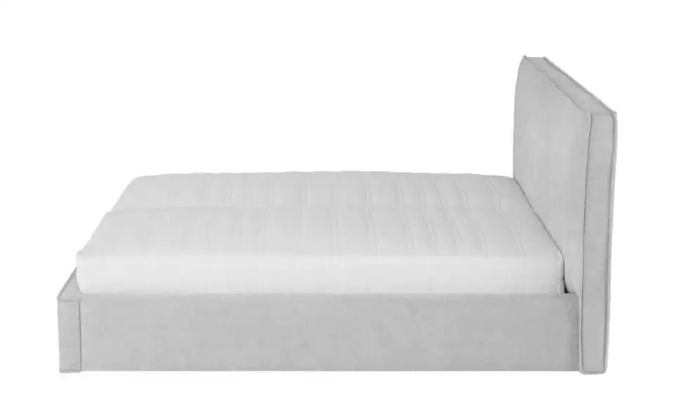 Polsterbett mit Bettgestell, Profilansicht