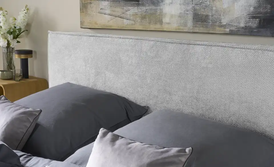 Polsterbett mit Bettgestell, Detailansicht