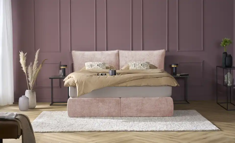 Twist Boxspringbett, Frontansicht