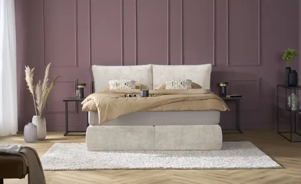 Twist Boxspringbett, Frontansicht