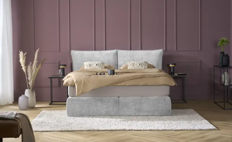 Twist Boxspringbett, Frontansicht