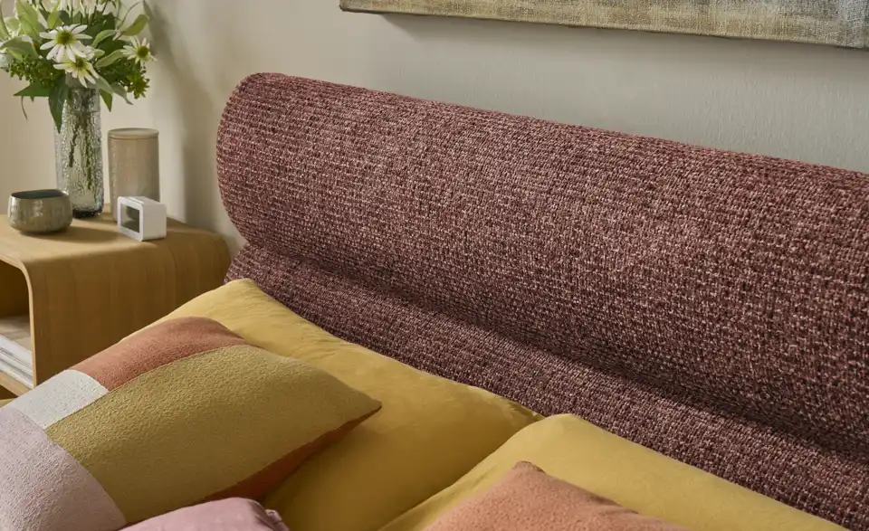 Twist Polsterbett mit Bettkasten, Detailansicht