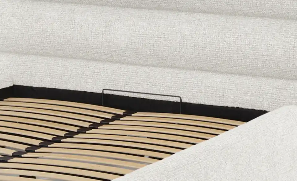 Twist Polsterbett mit Bettkasten, Detailansicht