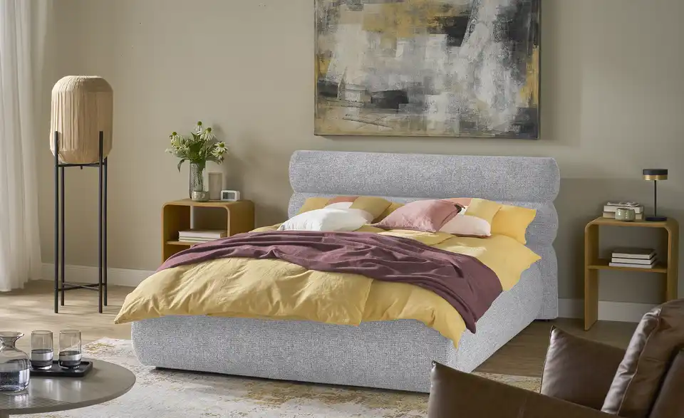 Twist Polsterbett mit Bettkasten, Perspektive