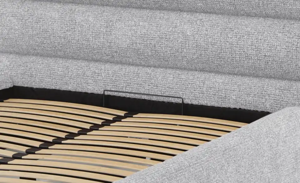 Twist Polsterbett mit Bettkasten, Detailansicht