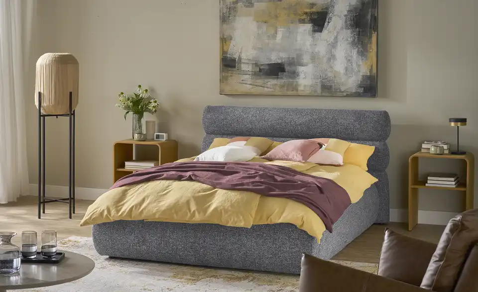Twist Polsterbett mit Bettkasten, Perspektive