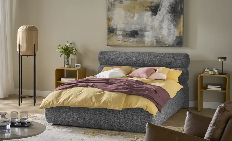 Twist Polsterbett mit Bettkasten, Perspektive