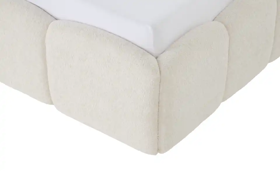 Polsterbett Dronfield mit Bettkasten, Detailansicht