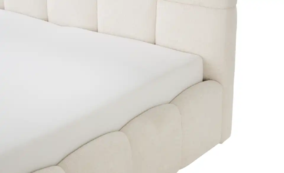 Polsterbett Dronfield mit Bettkasten, Detailansicht