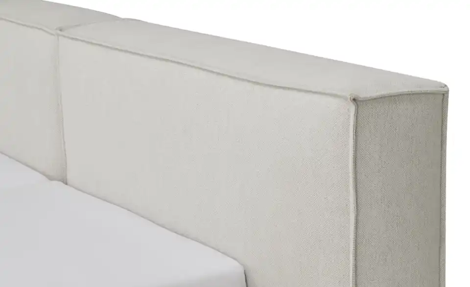 Polsterbett mit Bettkasten, Detailansicht
