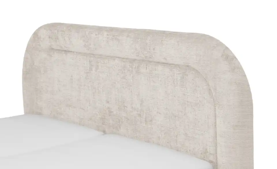 Polsterbett mit Bettkasten, Detailansicht