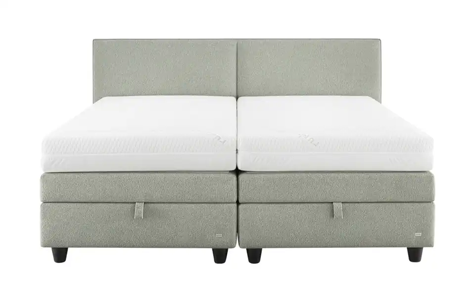 RUF Boxspringbett mit Bettkasten, Frontansicht