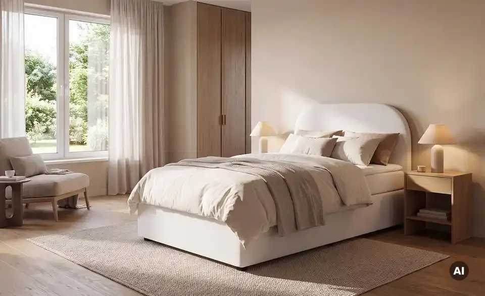 Boxspringbett Amber, in Wohnsituation