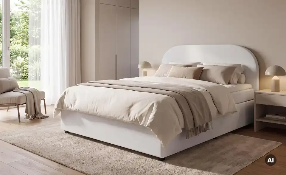 Boxspringbett Amber, in Wohnsituation