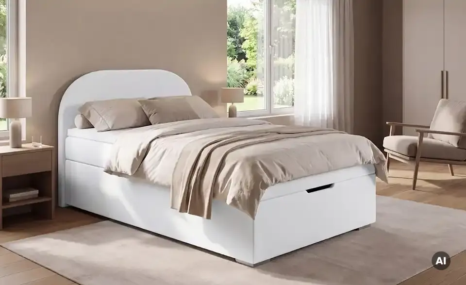 Boxspringbett Amber, in Wohnsituation