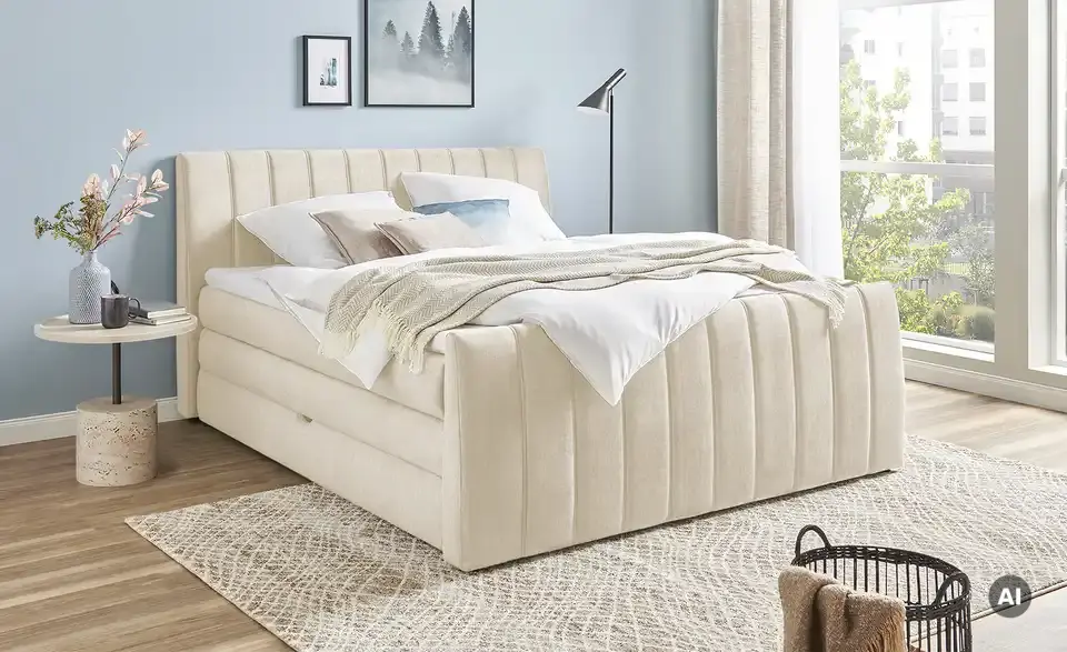 Twist Boxspringbett Carina mit Bettkasten, in Wohnsituation